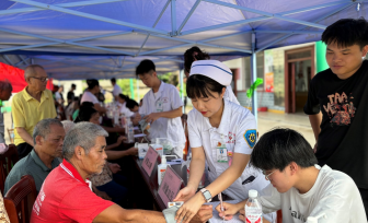 我院仙葫院区第一、三、四、十三党支部至横州开展党建联建义诊暨红色革命教育暨廉洁文化教育活动