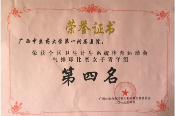 我院参加全区卫生计生系统运动会获佳绩