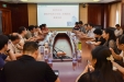 陕西中医药大学第二附属医院到我院仙葫院区参观考察