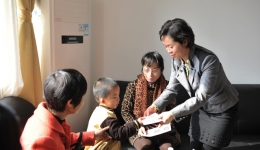 我院慰问援外医疗队员家属