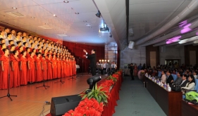 广中医举行“如歌的广中医”大合唱比赛 为70周年院庆献礼