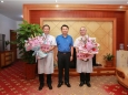 学校党委副书记庞宇舟到我院慰问教职工代表
