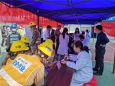 【学党史办实事】 中医药技术文化进社区系列公益诊疗活动之四——我院赴广西建工二建公司开展“学雷锋”健康义诊活动
