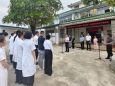 学校党委书记莫锦荣带队到隆安县南圩镇卫生院开展“轮值村医”健康帮扶提档升级活动
