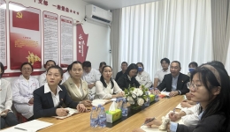 医心向党聚合力 学思践悟明方向——医院副院长韩若斌到所联系的党支部上党课并开展调研座谈