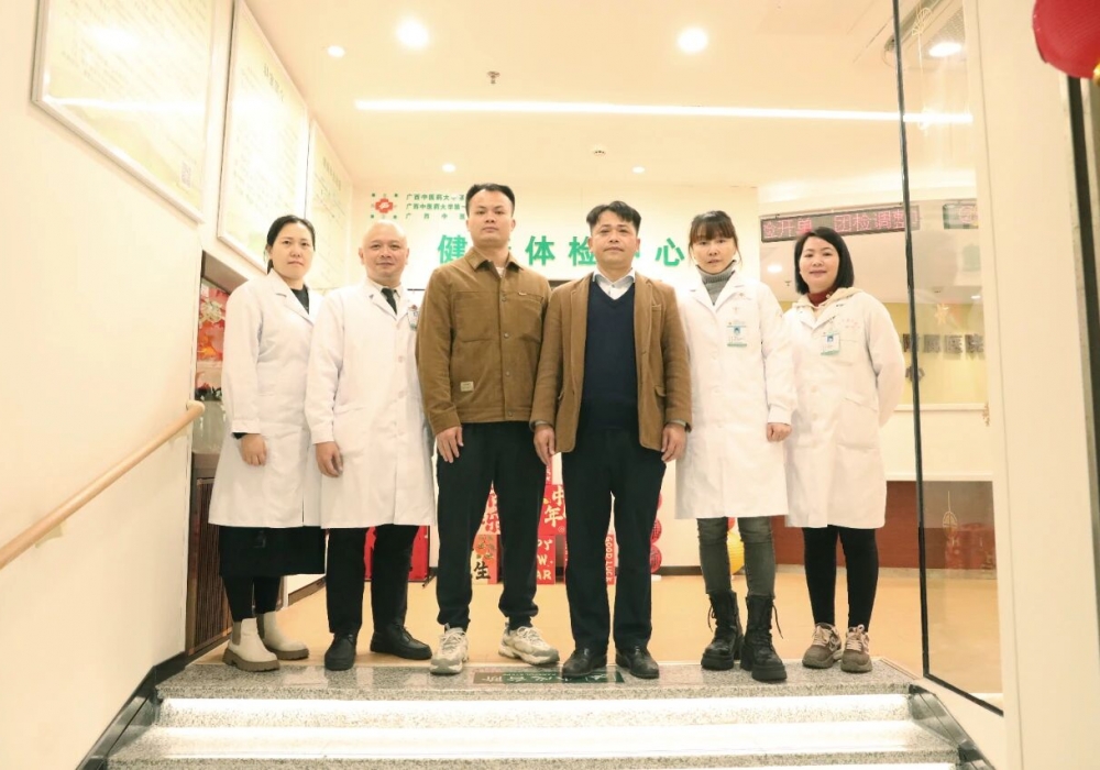 新春来临 关怀备至——医院党委组织驻村第一书记体检