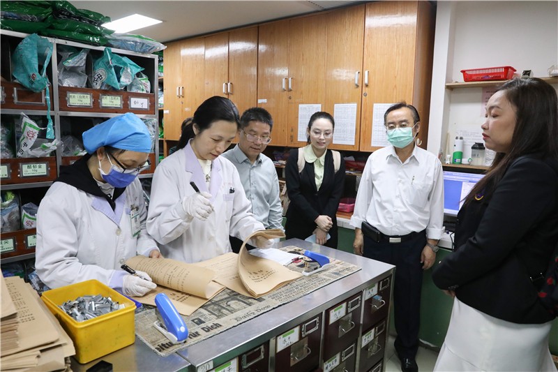 泰国碧瑶大学专家组到我院开展实习检查交流