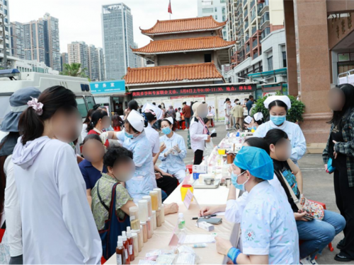 岐黄天使暖人心，中医义诊惠民生——仁爱分院举办“5·12”国际护士节义诊活动