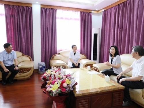 情系岐黄学者 暖心关怀赋能——自治区科协到我院慰问国家岐黄学者